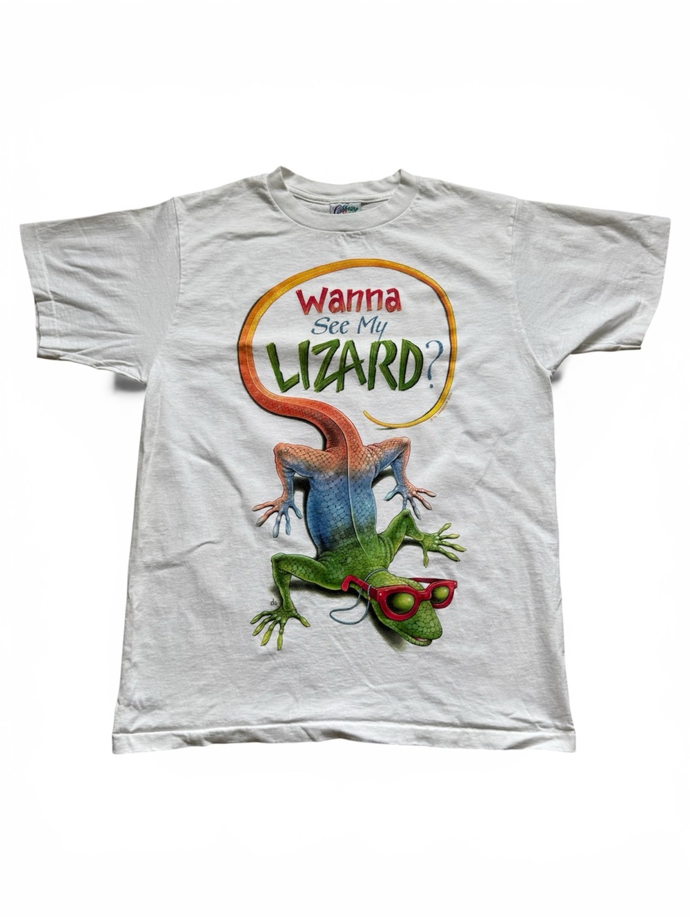 Vintage Wanna See My Lizard Caribbean Surf t shirt